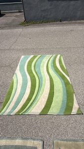 Tappetto Verdeblubianco 141x196 Usato 4131/U