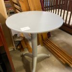 Tavolino In Ferro Grigio NUOVO DA ESPOSIZIONE 836/U
