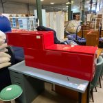 Mobile soggiorno rosso NUOVO DA ESPOSIZIONE 610/U