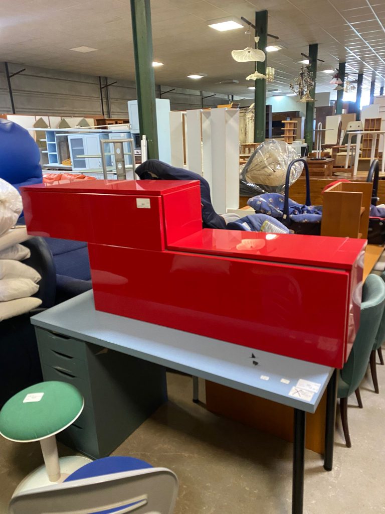 Mobile soggiorno rosso NUOVO DA ESPOSIZIONE 610/U