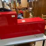 Mobile soggiorno rosso NUOVO DA ESPOSIZIONE 610/U
