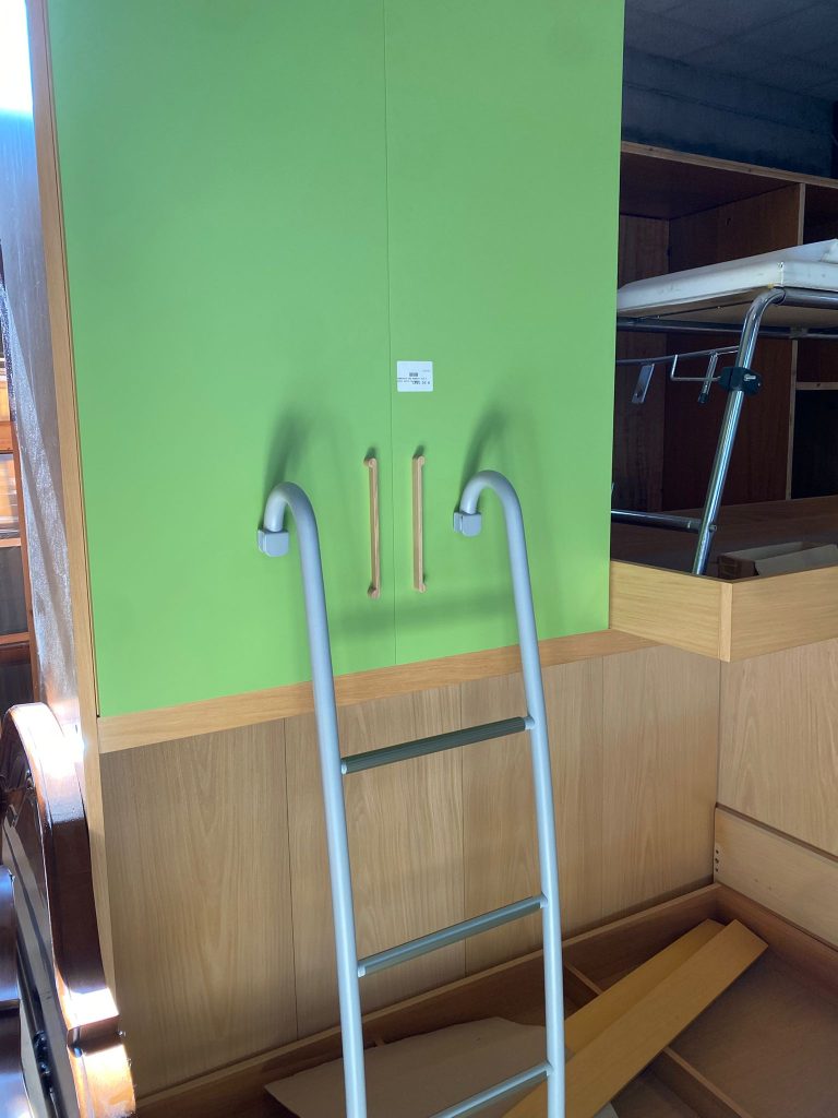 Cameretta Per Bambini Con 3 Posti Letto In Legno NUOVA DA ESPOSIZIONE 1117/U
