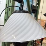 Lampadario Vetro Illuminato Da Sotto Usato 1964