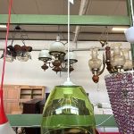 Lampadario A Pendolo Verde Usato 3595