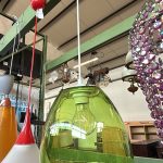 Lampadario A Pendolo Verde Usato 3595