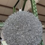Lampadario Pompon 30063 Nuova da Esposizione 2462/U