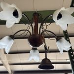 Lampadario A Fiore Usato 2467/U