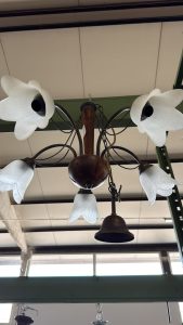 Lampadario A Fiore Usato 2467/U