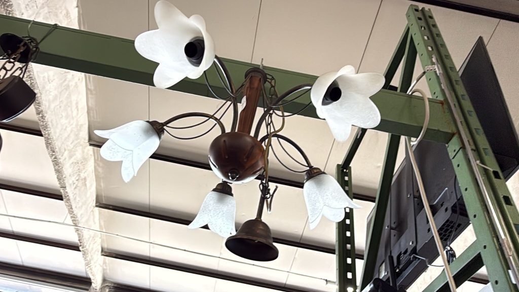 Lampadario A Fiore Usato 2467/U