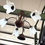 Lampadario A Fiore Usato 2467/U