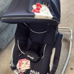 Sdraietta Blu Baby Rocker Hello Kitty Usato 2942