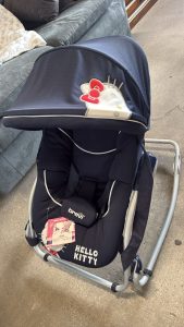 Sdraietta Blu Baby Rocker Hello Kitty Usato 2942
