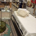 Letto Singolo In Ferro Battuto+Comodino+Materasso Usato 3851