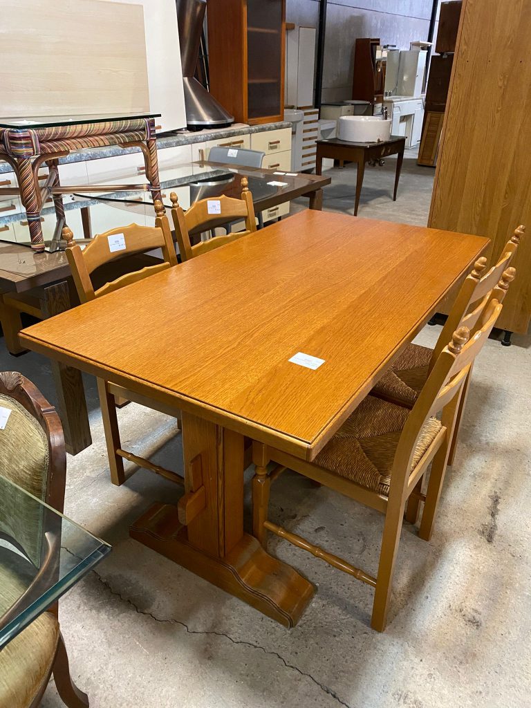 Tavolo rettangolare in legno USATO 3170/u