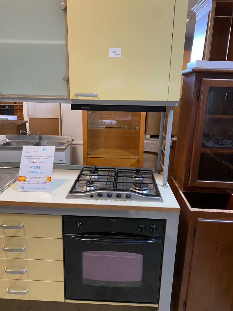Mobile Cucina 180cm Con Elettrodomestici Usato 3492/U
