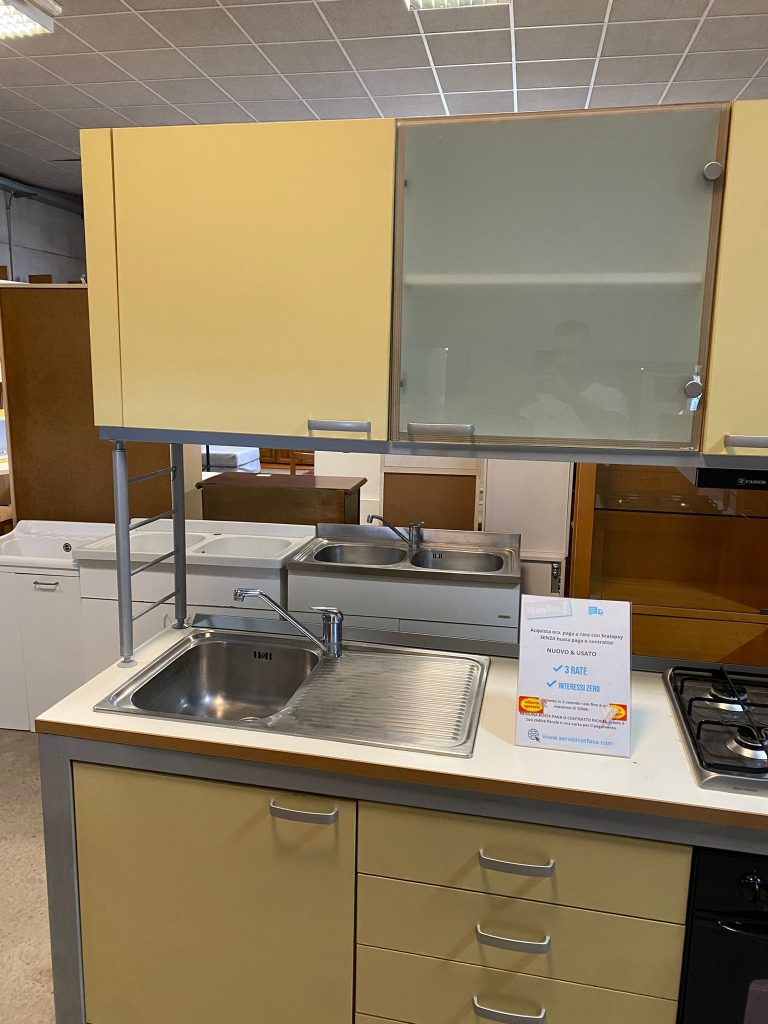 Mobile Cucina 180cm Con Elettrodomestici Usato 3492/U