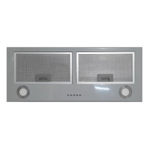Cappa integrata sottopensile Samet Gruppo70 TB0272SAC luce led 3 livelli velocità colore silver classe D
