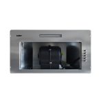 Cappa integrata sottopensile Samet Gruppo70 luce led 3 livelli velocità pannello verniciato inox classe D