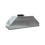 Cappa integrata sottopensile Samet Gruppo70 luce led 3 livelli velocità pannello verniciato inox classe D