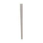 Confezione 4 gambe piramidali H 74 cm. in bianco frassinato