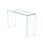 Consolle Scarlett in vetro temperato 120x40x76 cm.