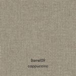 Divano con penisola reversibile Golf e letto estraibile tessuto cappuccino Barrel 09