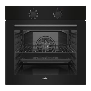 Forno Samet Calliope8F statico multifunzione 2 manopole colore nero classe A+