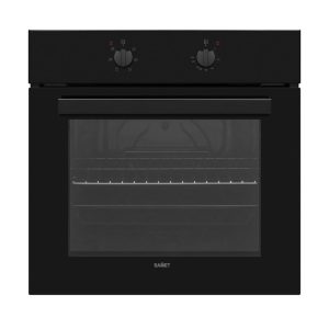 Forno elettrico statico Samet Zeus2RB da incasso 6 funzioni nero classe A