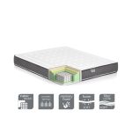 Materasso matrimoniale Cerio a molle 160x190x24h tessuto antibatterico