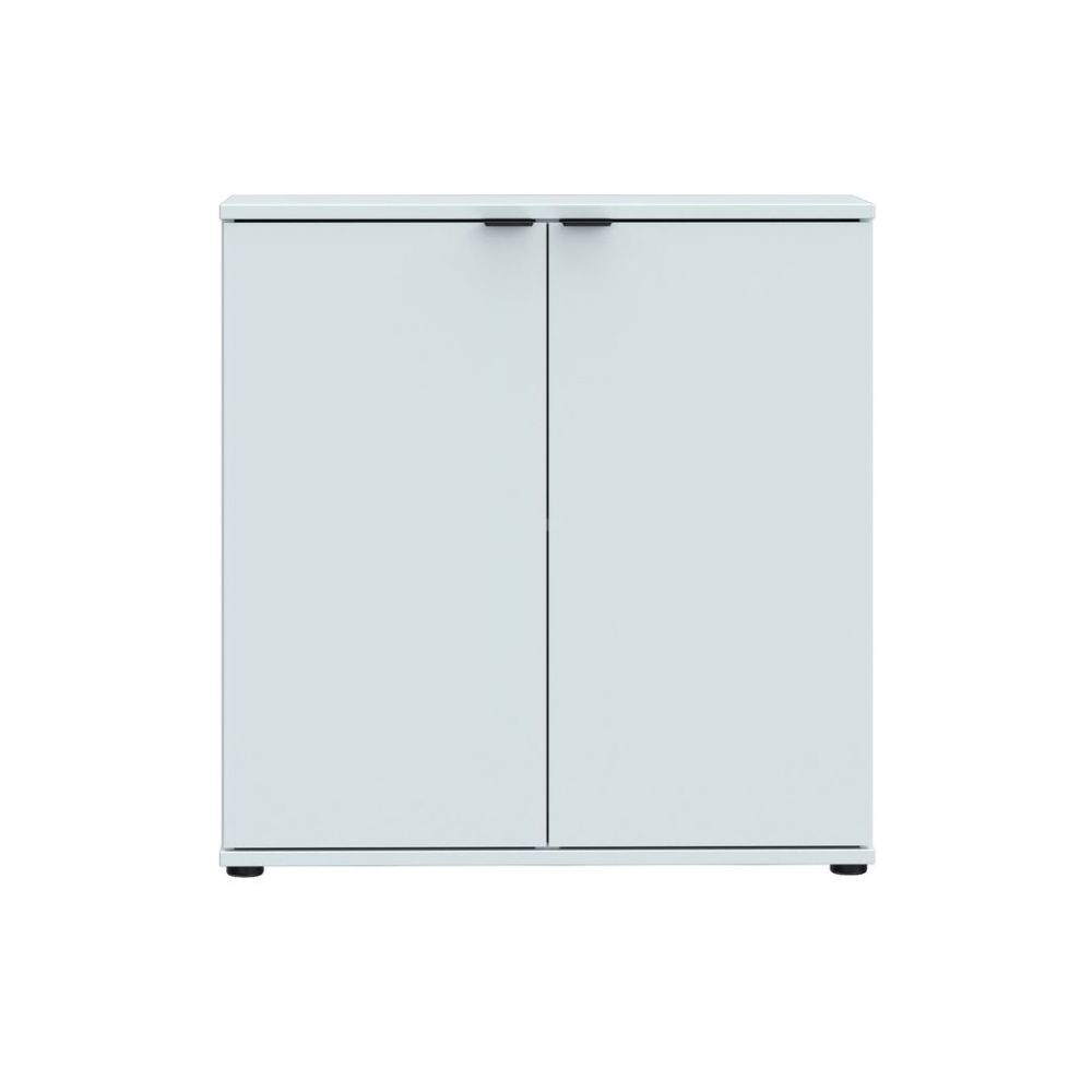 Mobile multiuso Segno con due ante L 80 cm. colore grigio chiaro