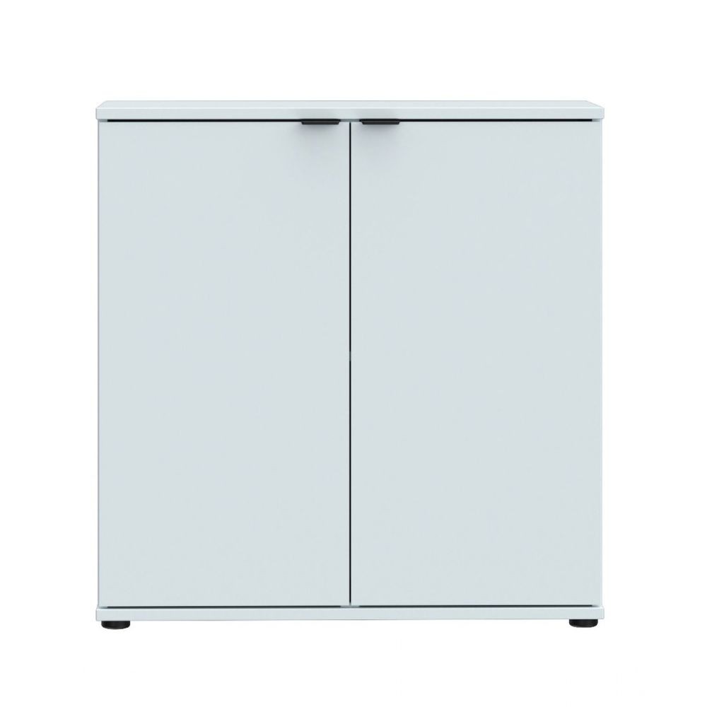 Mobile multiuso Segno con due ante L 80 cm. colore grigio chiaro