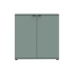 Mobile multiuso Segno con due ante L 80 cm. colore verde salvia
