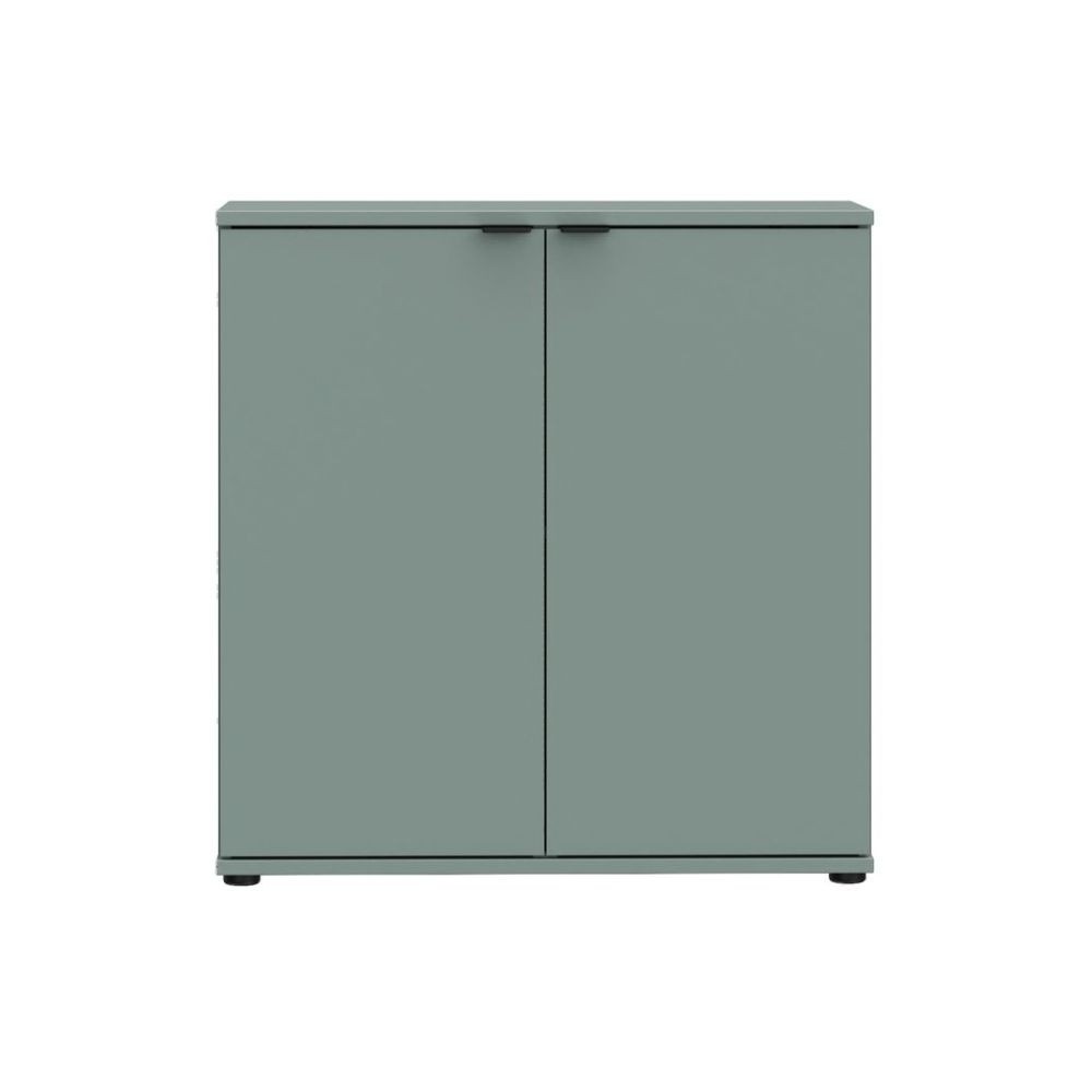 Mobile multiuso Segno con due ante L 80 cm. colore verde salvia