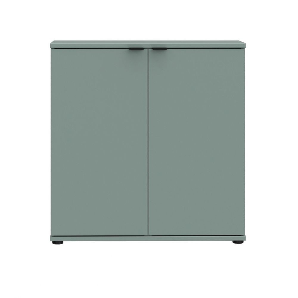 Mobile multiuso Segno con due ante L 80 cm. colore verde salvia