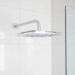 Soffione doccia Acquafondente quadrato cromato