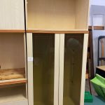 Mobile soggiorno in legno con vetrina USATO 1485/U