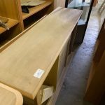 Mobile Credenza/bar In Legno Massiccio Grezzo  1143/U