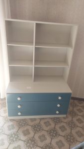 Cassettiera con libreria usata 3417/u