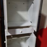 Armadietto bianco per il bagno Usato 3331/u