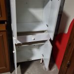Armadietto bianco per il bagno Usato 3331/u