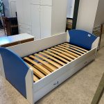 Struttura Letto Singolo salvaspazio estraibile+ 2 comodini Usato 3527/U