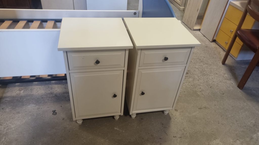 Struttura Letto Singolo salvaspazio estraibile+ 2 comodini Usato 3527/U