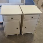 Struttura Letto Singolo salvaspazio estraibile+ 2 comodini Usato 3527/U