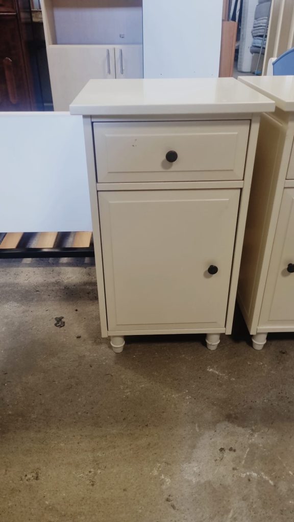Struttura Letto Singolo salvaspazio estraibile+ 2 comodini Usato 3527/U