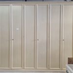 Armadio 6 Ante Color Crema Usato 3522/U