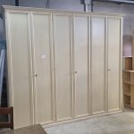 Armadio 6 Ante Color Crema Usato 3522/U