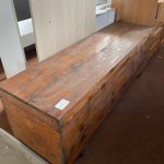 Panca Contenitore In Legno Stile Rustico USATO 1778/U
