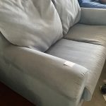 Divano 2 Posti In Alcantara Made In Italy NUOVO DA ESPOSIZIONE 1640/U