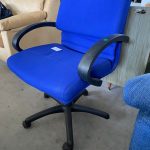 Sedia blu da Ufficio USATA 1595/U
