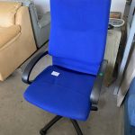 Sedia blu da Ufficio USATA 1595/U